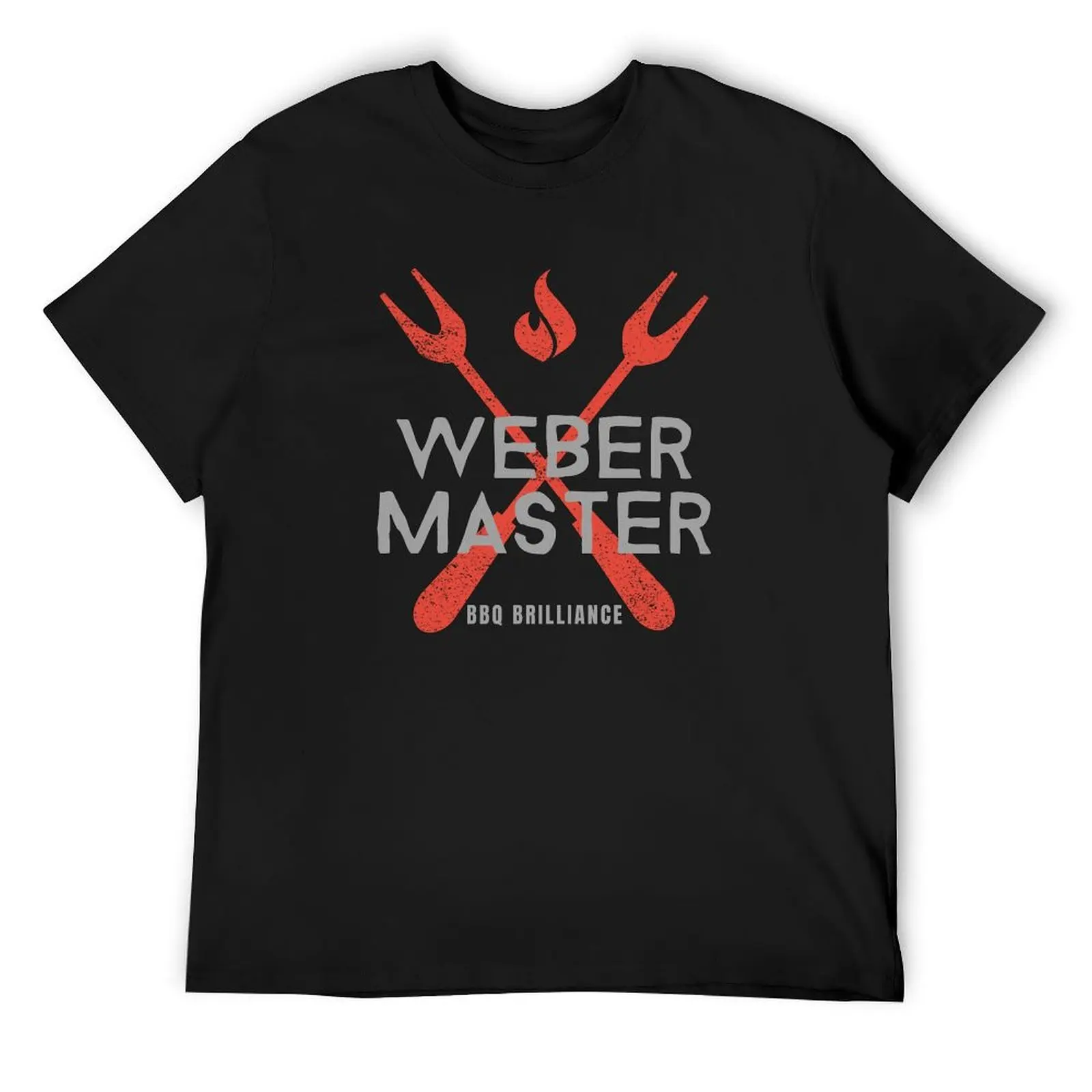 Weber Master - BBQ Brilliance T-Shirt customs design your own oversized t shirt anime stuff cotton t shirt men