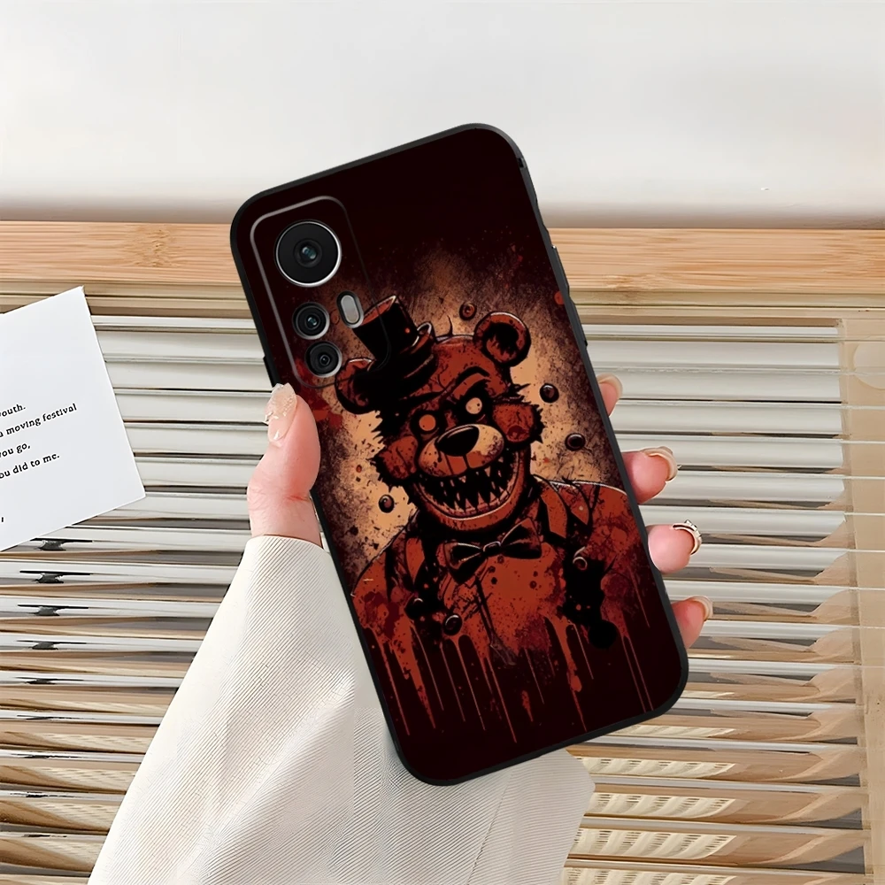 Fnaf Five-nights-At-Freddys Phone Case for Xiaomi Redmi Note 13 14 10 12 Pro POCO F4 F5 X5 Pro 12 13 11T Lite Ultra Shell Coque image 5