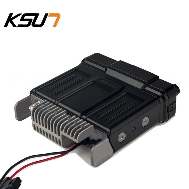 KSUN X-DM8200 DMR وراديو لاسلكي تناظري 50 كجم خارجي 50 وات جهاز إرسال واستقبال راديو السيارة الرقمية عالية الطاقة