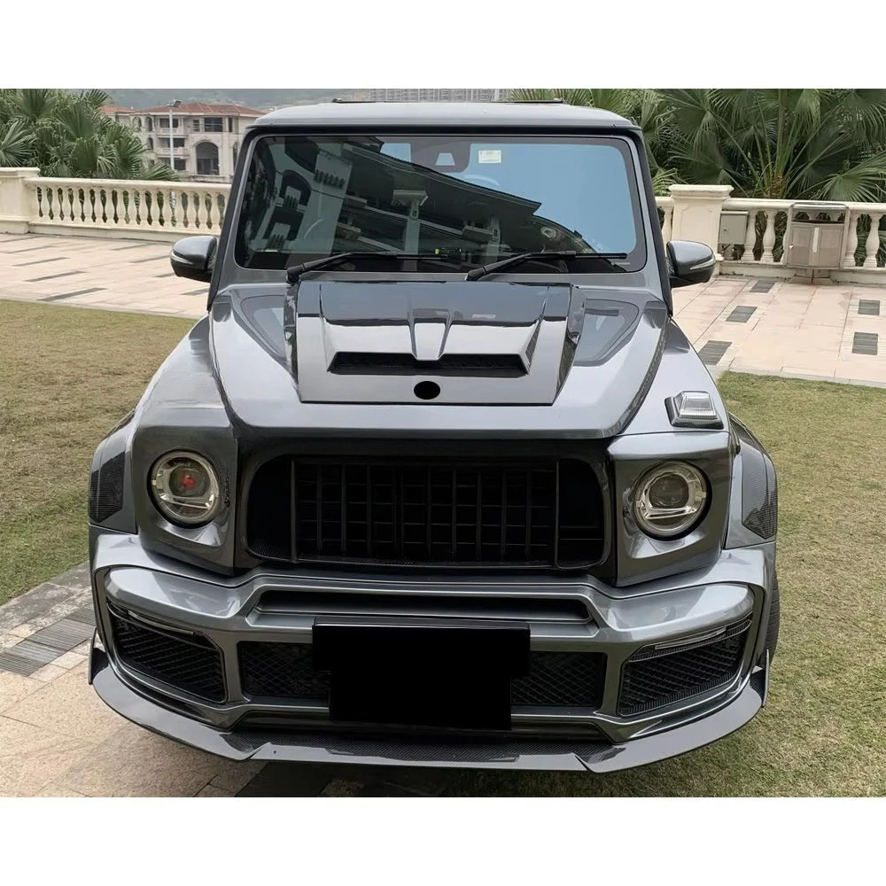 G900 Rocket Style FULL Dry Carbon Fiber Body Kit for G Wagon W463A W464