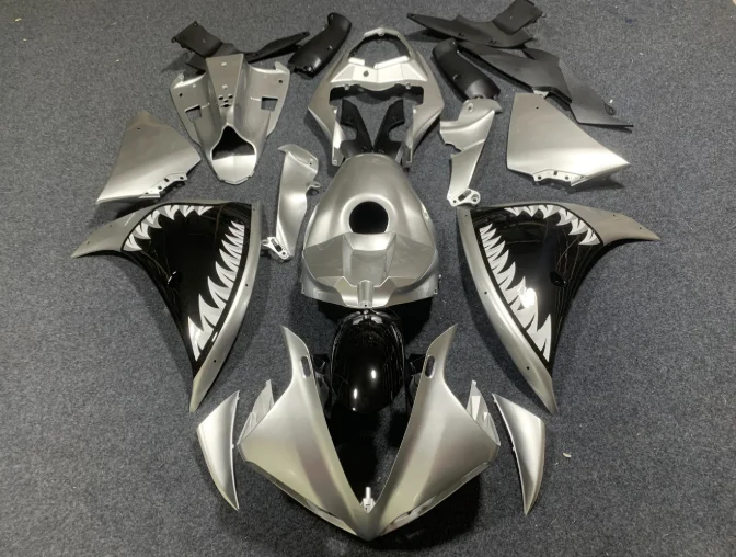 Suitable for Yamaha R1 2009 10 11 2012 motorcycle refit full fairing housing accessories with fuel tank hood customizable