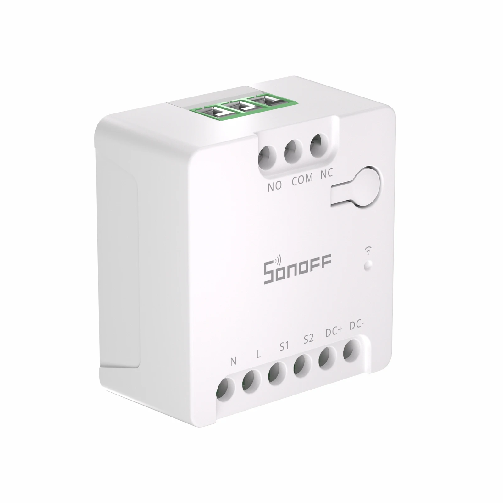 SONOFF Mini-D Mini Dry Contact Wifi Smart Switch Matter متوافق مع محركات التحكم عن بعد لإدخال التيار المتناوب/تيار مستمر، أبواب المرآب عبر eWelink