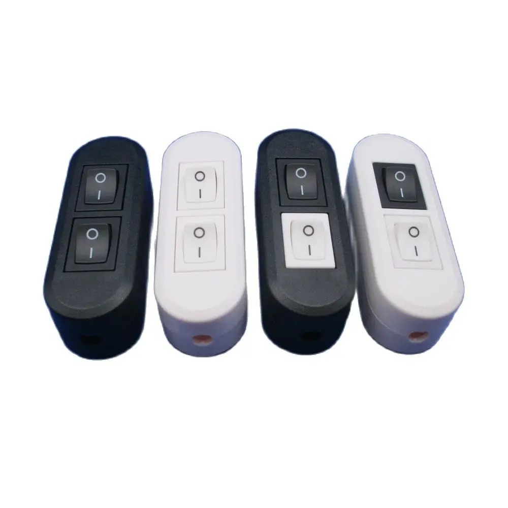 

Настольная и напольная лампа с двойным управлением, 1 шт., материнская лампа, онлайн-переключатель, Двухкнопочный переключатель с двойным управлением, 110 В, 250 В, 10 А