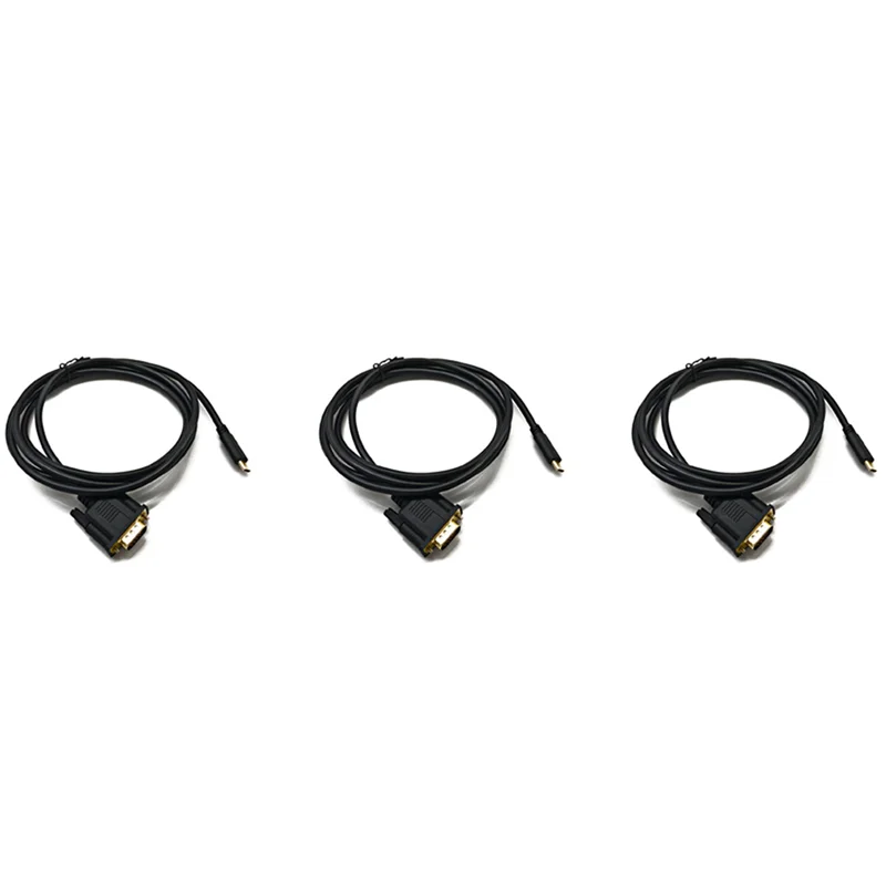 

Кабель AM-3X USB C — VGA 5,9 фута/1,8 м, кабель USB типа C — VGA, подходит для устройств USB 3.1, подходит для HP и т. д.