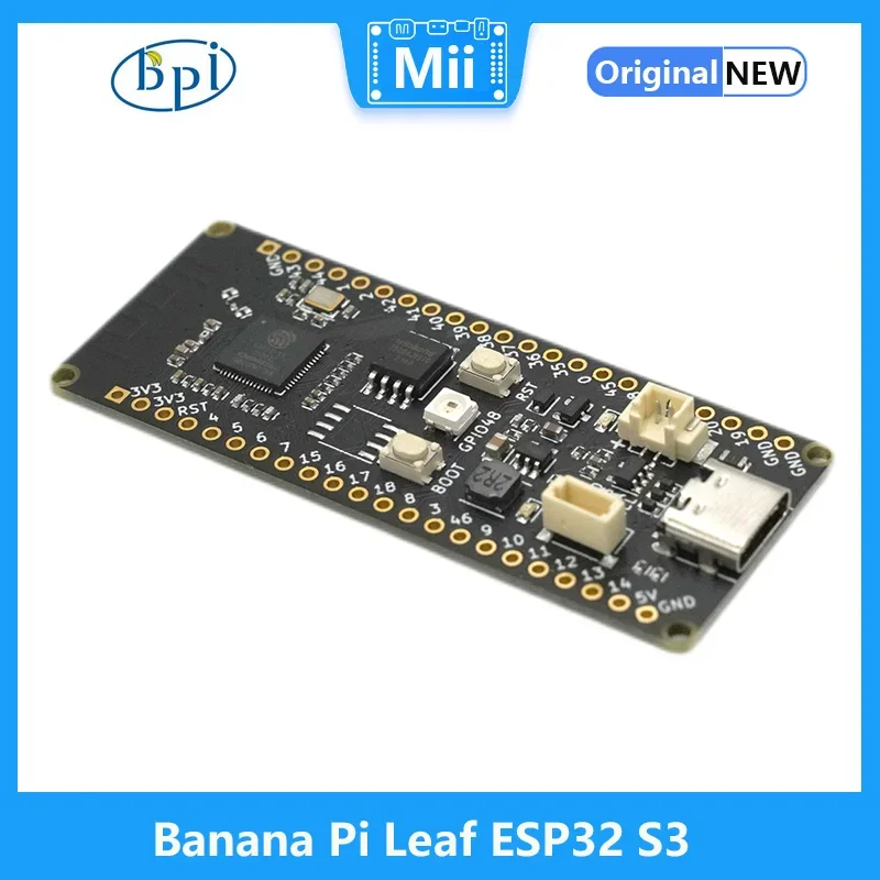 Banana Pi Leaf ESP32 S3 to seria mikrofonów o niskiej mocy zaprojektowanych do rozwoju IoT