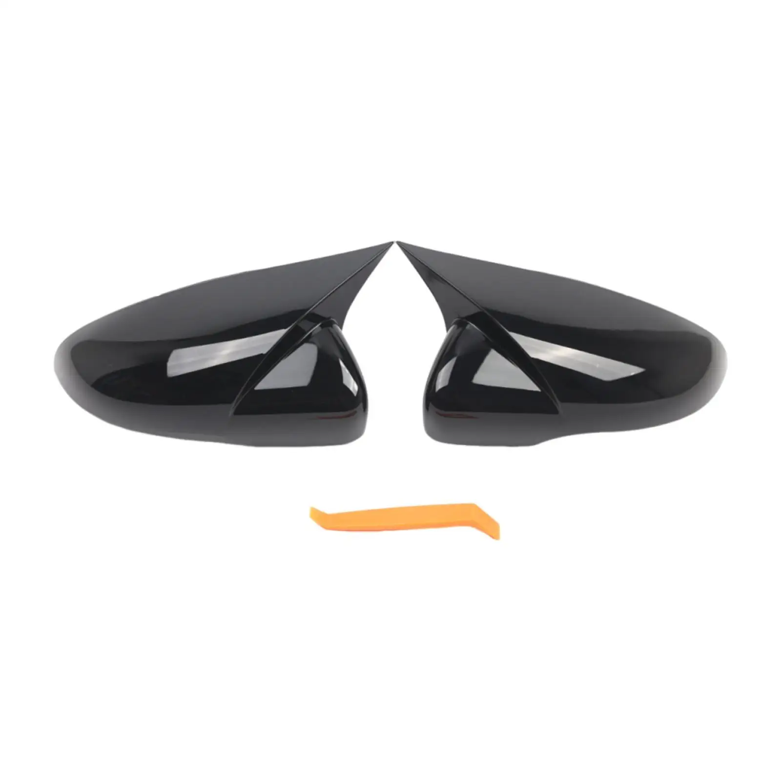 

2x Side Mirror Cover Caps 5K0857537 5K0857538 Spare Parts Car Side Door Wing Mirror Covers for VW Golf MK6 Hatchback Convertible
