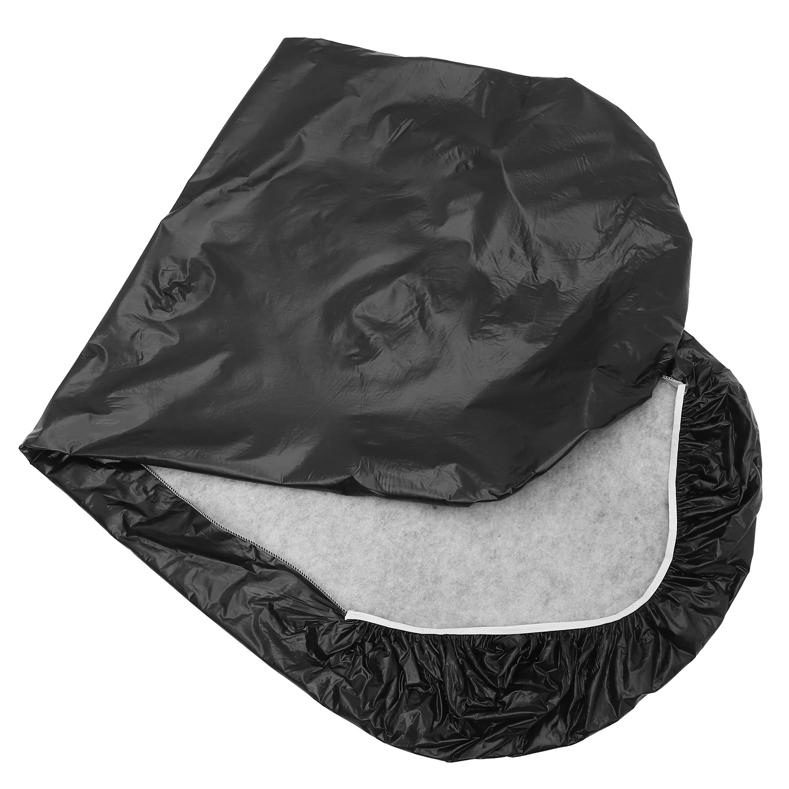 

Black Elastic Table Cover 6FT Outdoor Picnic Camping Tablecloth Stretch Covers Easy Install Disassemble Long Lasting Furniture