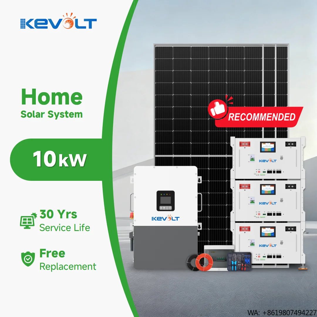 Hybrid Solar Energy System 10-50KW Solar Panel Kit Homeenergystorage Off Grid Solar Power System