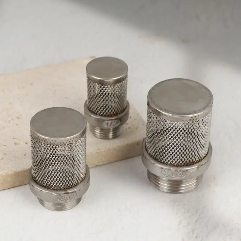 1PCS New 20/25/32MM 304 Stainless Steel Mesh Filter Garden Irrigation Pump Hose Filter Water Cleaning Mesh Metal Filter