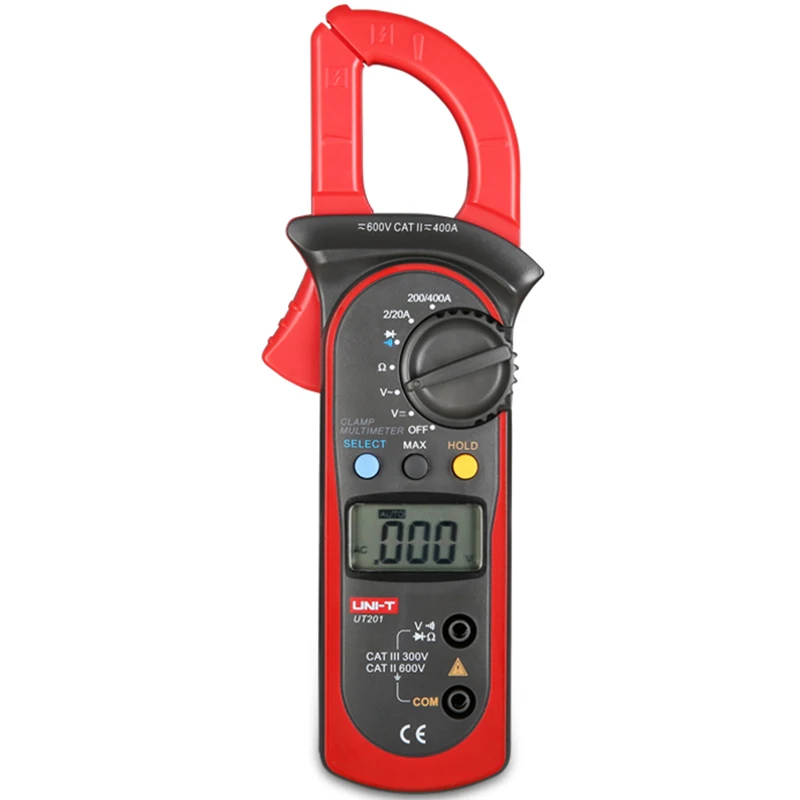 UT201 Digital Clamp Multimeter UT-201 Digital Clamp Meters Multimeters free shipping ut201 good quality guarantee