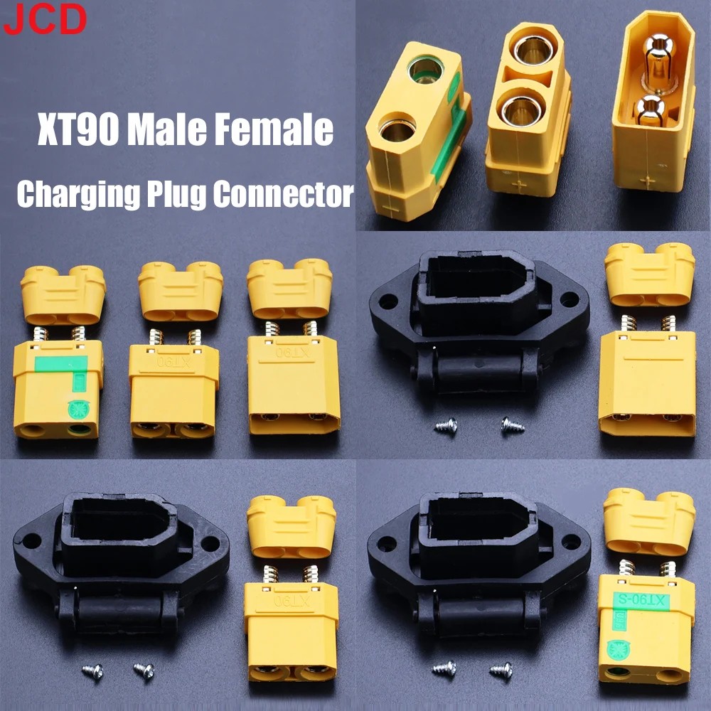 XT90 Power Charging Plug XT90 Male Female Diamond Shell XT90S Anti-fire Electric Vehicle Lithium Battery Modification Interface