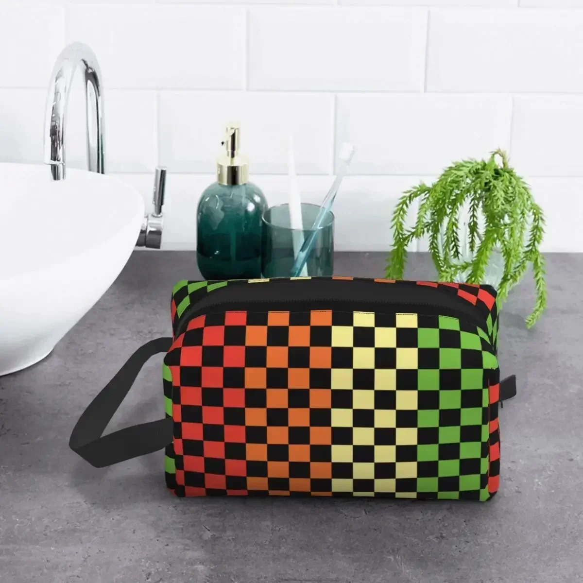 

Женский органайзер для туалетных принадлежностей и макияжа Lady Beauty Storage Dopp Kit Box