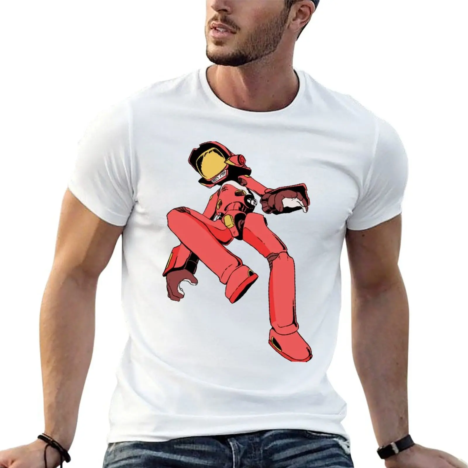 Camiseta Canti - Flats (roja), camiseta de algodón para hombre, camiseta divertida de diseñador, camiseta para hombre