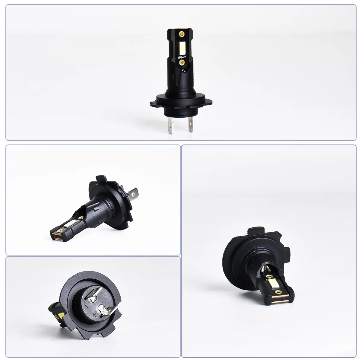 قوة كبيرة Canbus H7 H18 LED المصابيح الأمامية 25000LM التوصيل والتشغيل 1:1 استبدال لأضواء السيارة 6000K