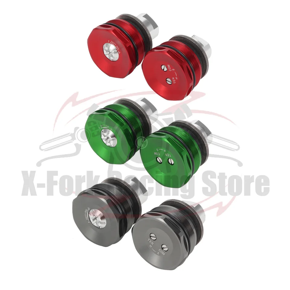 Preload Fork Caps Adjuster For KAWASAKI ZX-6R ZX6R 2013-2024 2019