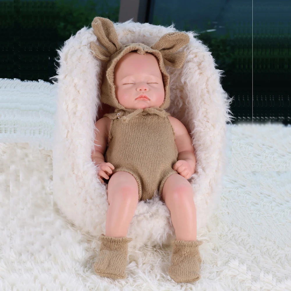 

Lifelike Silicone Reborn Baby Baby Dolls bébé Reborn Newborn Baby Doll Sleeping Baby Dolls Toys for kids Christmas Gift