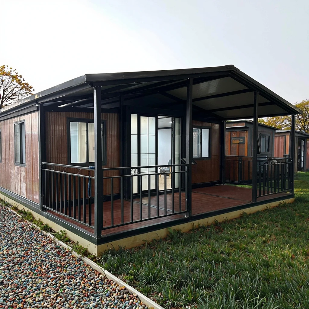 Customized Portable Folding House for Tool Shed Folding House Prefab Container House Foldable Tiny Garden Storage