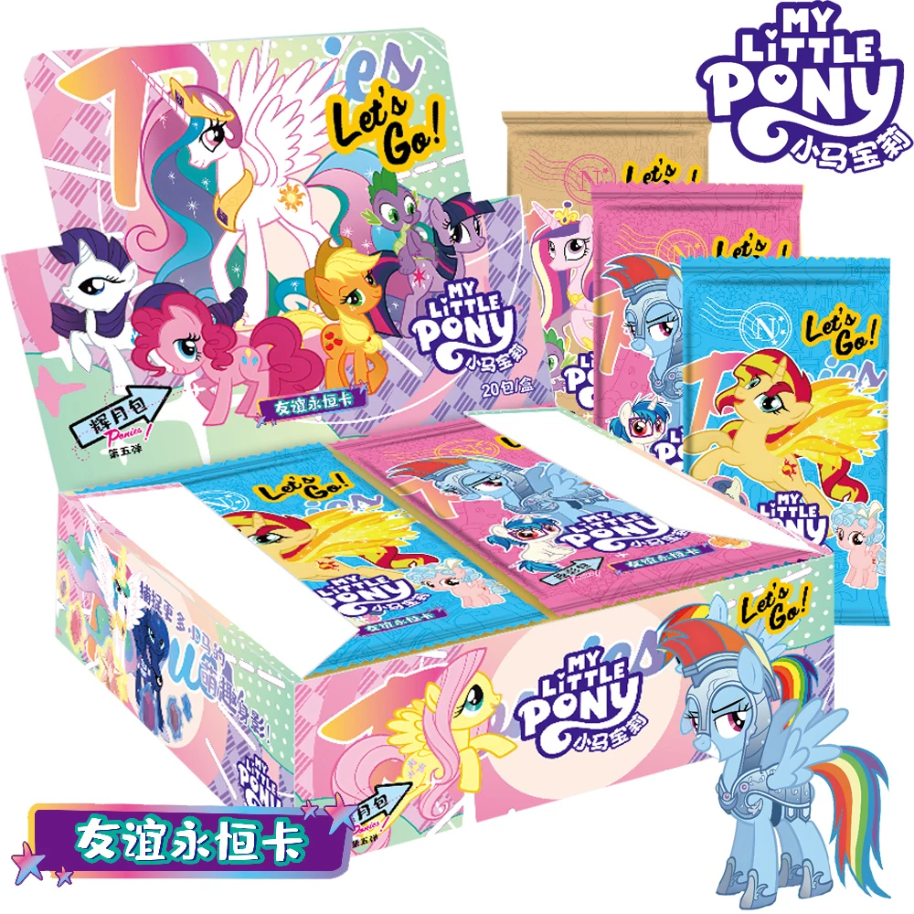 

My Little Pony Cards For Children Eternal Friendship Series Collection Optimistic Brave Twilight Sparkle Limited Card Toy Gift