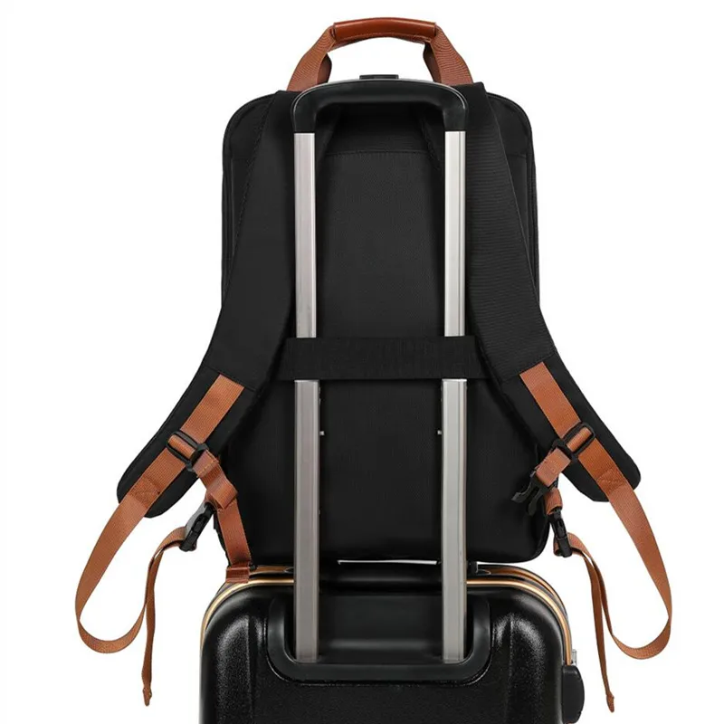 2024 New Casual Business Computer Backpack 15 Inch Laptop Backpack Waterproof Oxford Cloth Anti-theft Travel Backpack