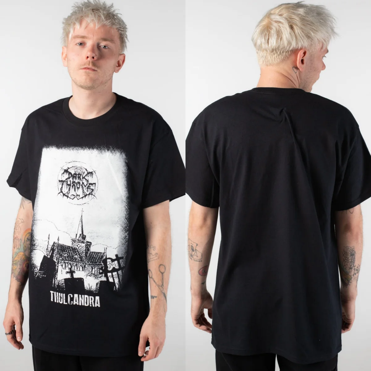 2026 Darkthrone Graphic Cotton T-shirt Unisex Summer Short Sleeve Fashion Brand Tee Luxury Casual Vintage Retro Tees