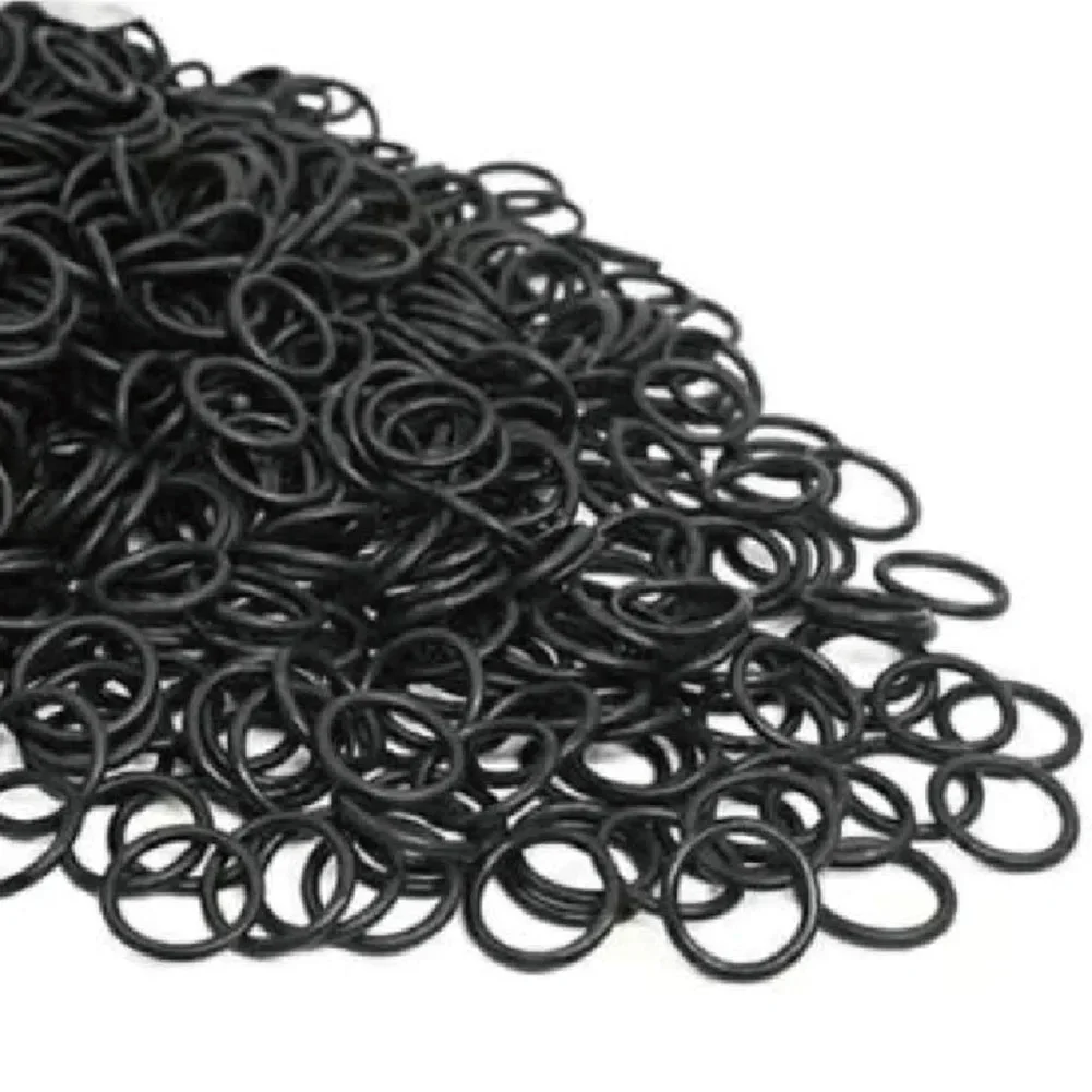 Sealing Ring O-rings Hardware Home Improvement 16*2.6mm 50pcs Black Durable High Quality Plastic For Pipe Joints