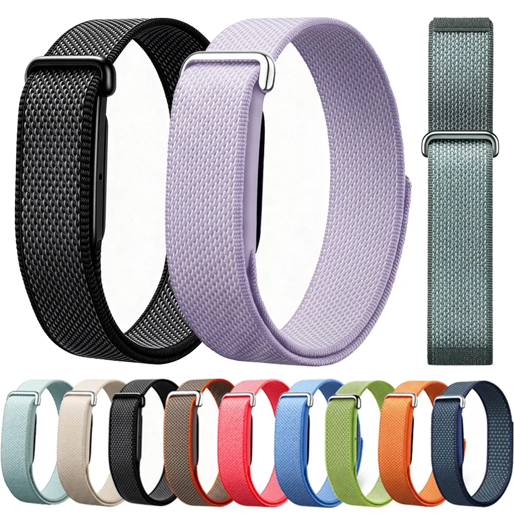 2 Pcs Sport Nylon Braided Strap For Google Fitbit Air Combined Assembly Watchband Accessories For Fitbit Air Smartwatch Bracelet