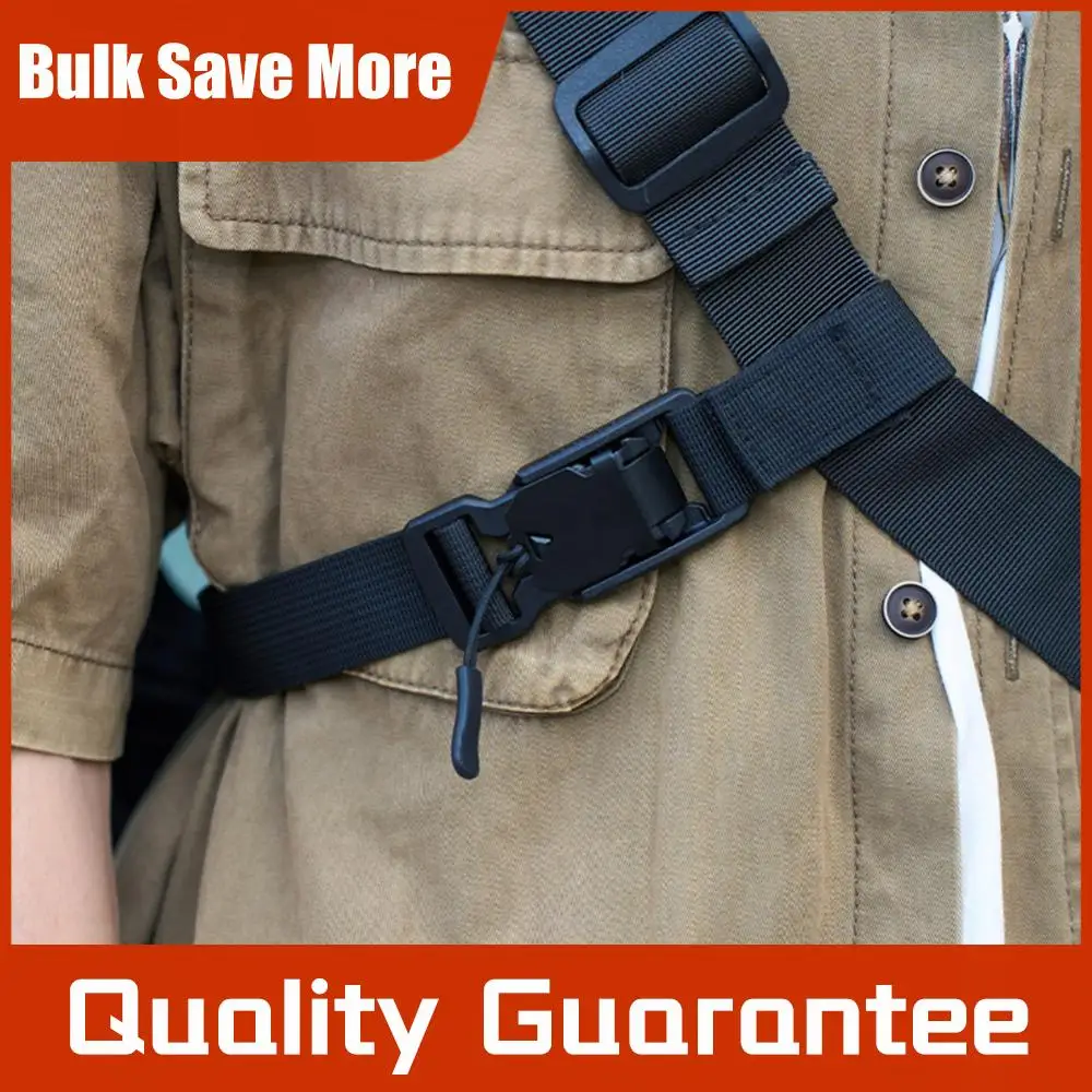 Three Point Auxiliary Backpack Stability Strap Fixed Shoulder Bag Anti Slip Strap Chest Bag Fixed Strap for Outdoor Camping