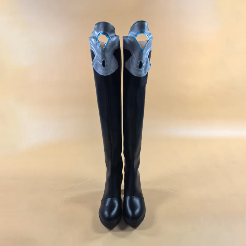 Yu Cosplay Store Arknights Endfield Rollenspielschuhe Halloween Uniform Party Benutzerdefinierte Jungen und Mädchen Kunstlederschuhe