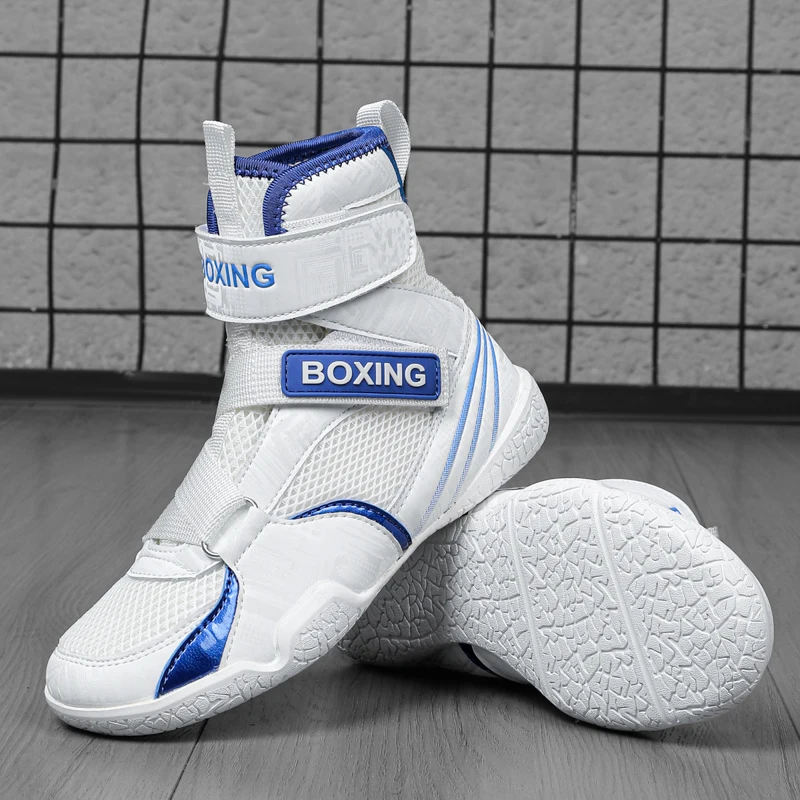 

2026 Boxing Shoes Men Lightweight Exercise Male Boxing Sneakers Non Slip Cushioning Gym Shoes