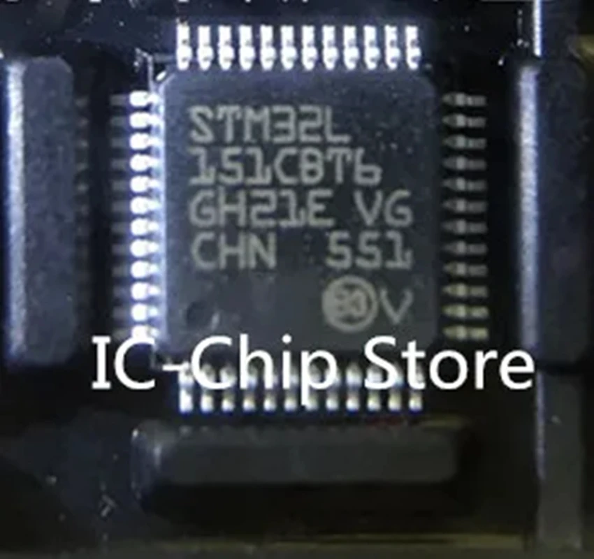 2 uds.-10 unids/lote STM32L151CBT6 LQFP48 nuevo original