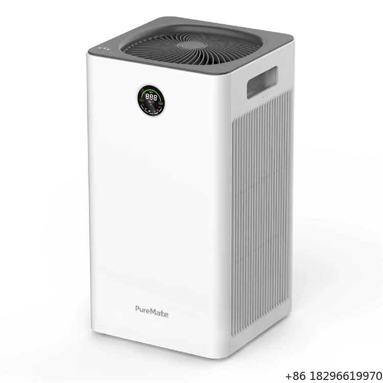 Smart Home Office Air Purifier Large HEPA Filter Quiet Smoke Dust Removal