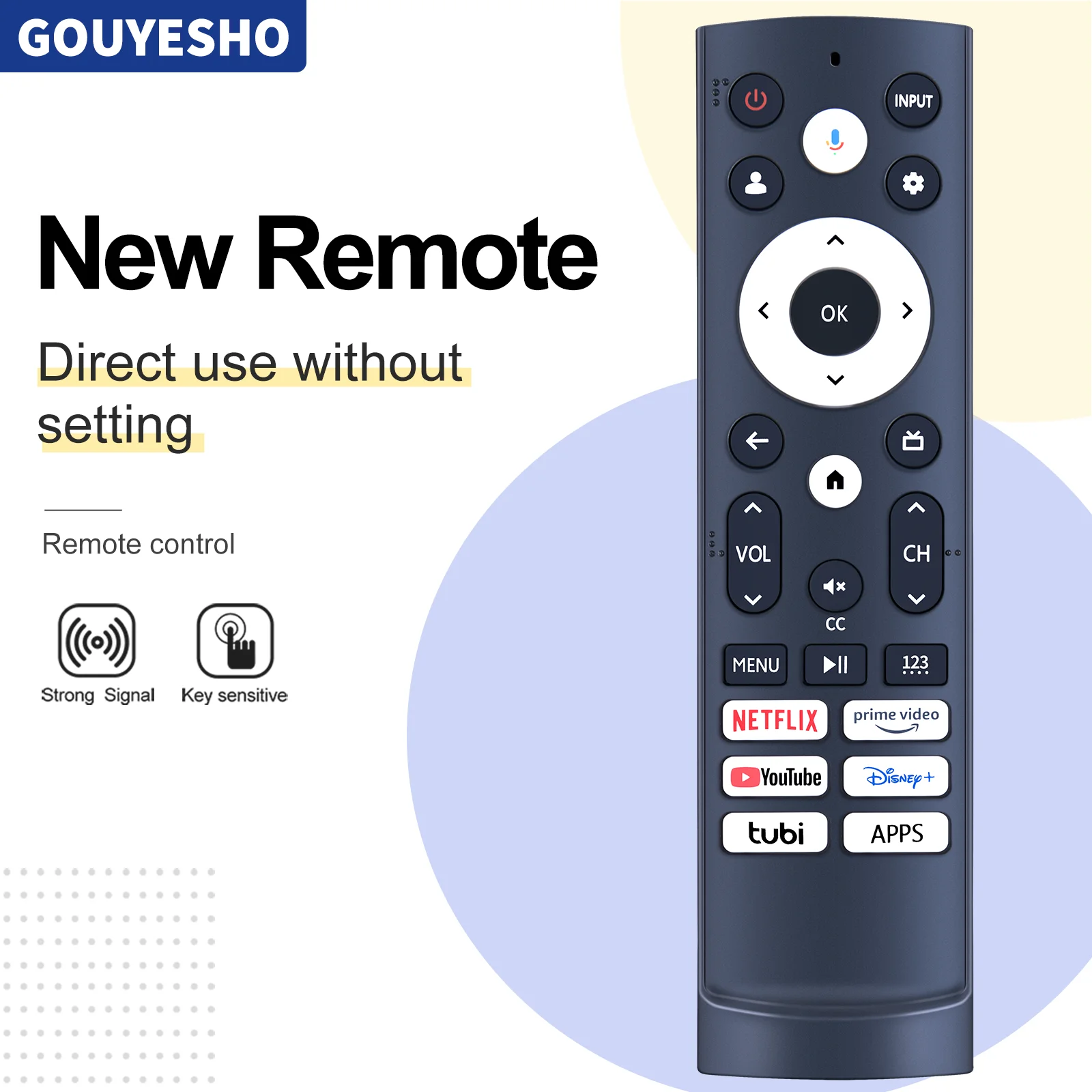 

New Remote Control ERF3AF90H for Hisense Smart TV