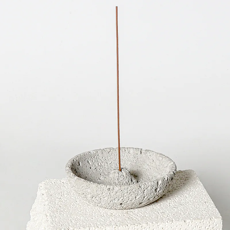 Bandeja de incienso Wabi Sabi Wind Line, quemador de incienso Simple para el hogar, interior, enchufe moderno, Base de incienso, adorno decorativo