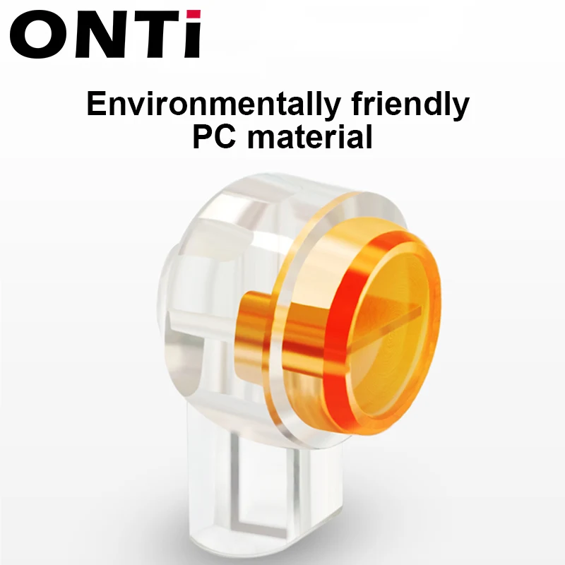 OMAY K1 K2 K3 موصل تجعيد اتصال RJ45 RJ11 مقاوم للماء الأسلاك إيثرنت الهاتف كابل الحبل محطات الشبكة 500/1000 قطعة