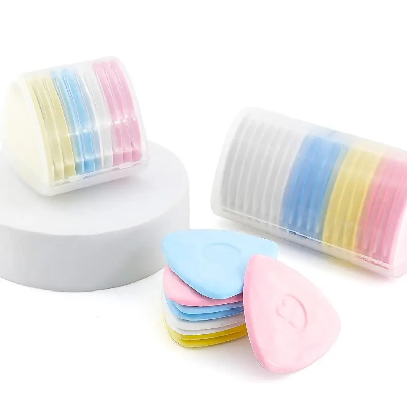 Colored Tailor Chalk Triangular Fabric Marking Chalk Pieces Sewing Dressmaking Garment Cutting Tools
