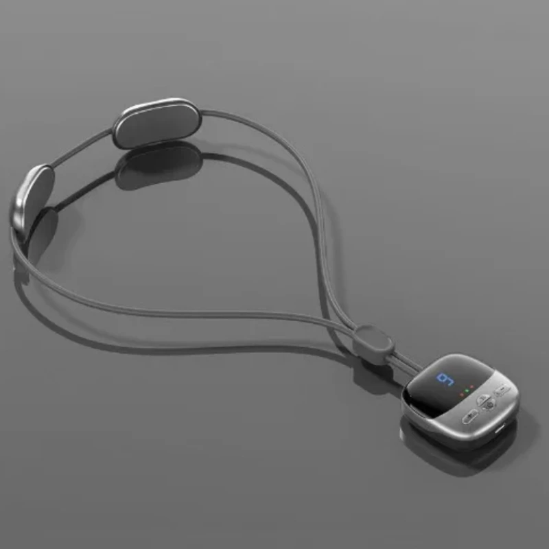 

Mini Portable Hanging Neck Massager Smart Cervical Spine Massager with Hot Compress Pulse Therapy Neck Massager Pendant Home