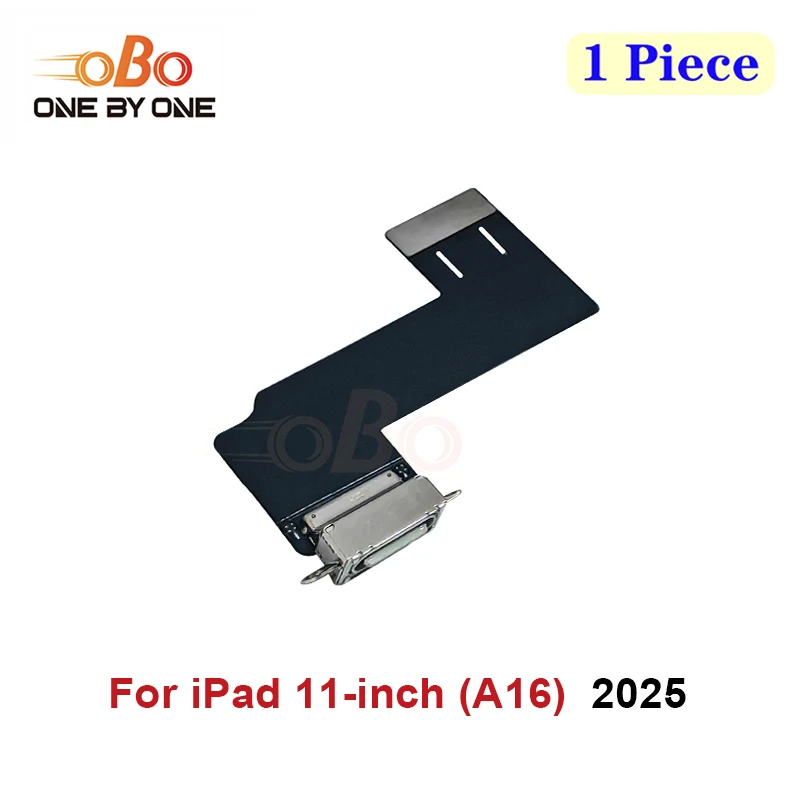 USB Charging Port Dock Connector Flex Cable for Apple iPad 11 inch A16 2025 ipad 11'' Charger flex Silver Blue Repair Part (1PC)