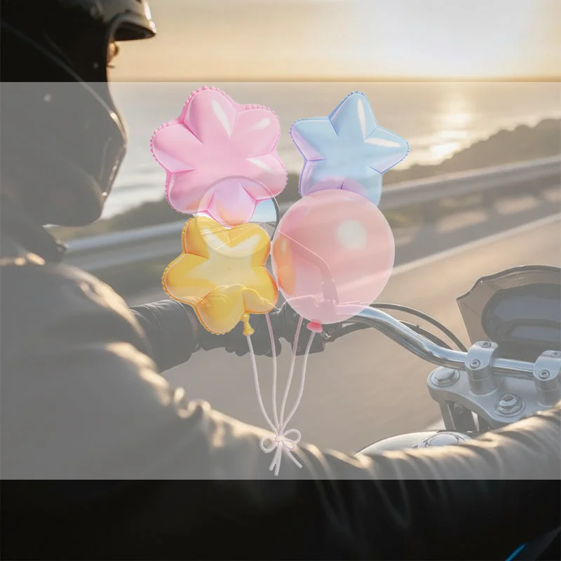 Motorcycle Handlebar Extended Rearview Mirror Wide Clear View Easy Installation Adjustable for Motocross Safety Riding