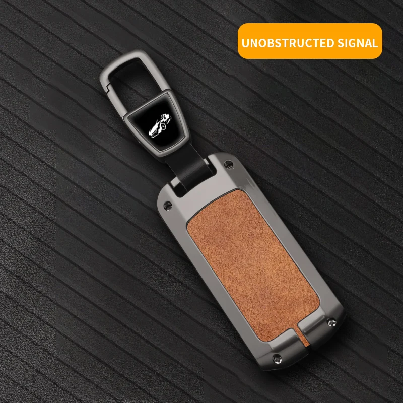 Full Bag Car Key Case Cover for Mitsubishi Outlander 3 Keyless Auto Interior Accessories