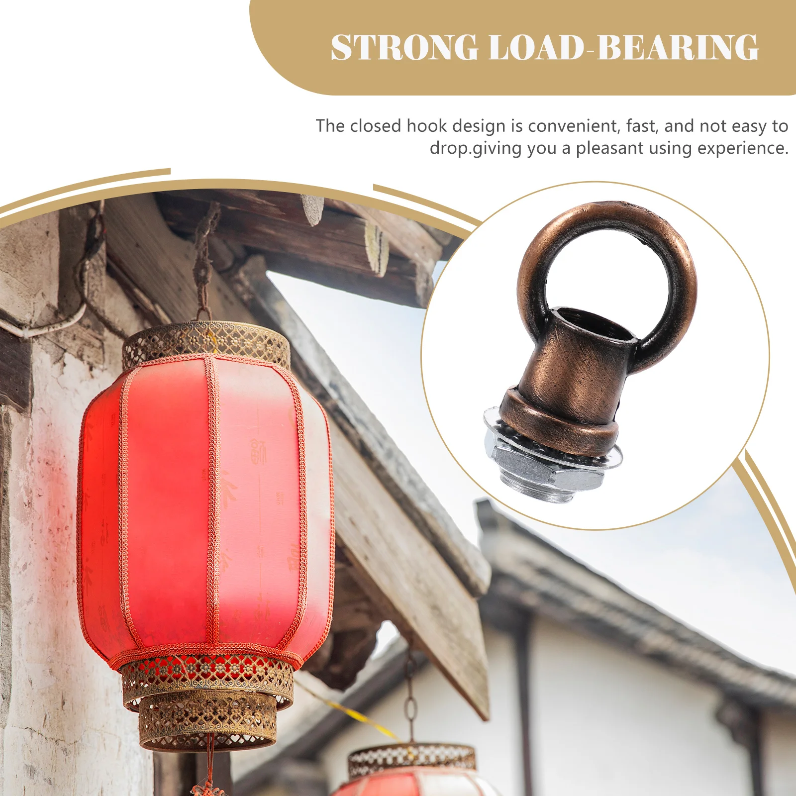 Lamp Shade Lighting Accessories Ceiling Hook for Hanging Pendant up Fixture Hooks