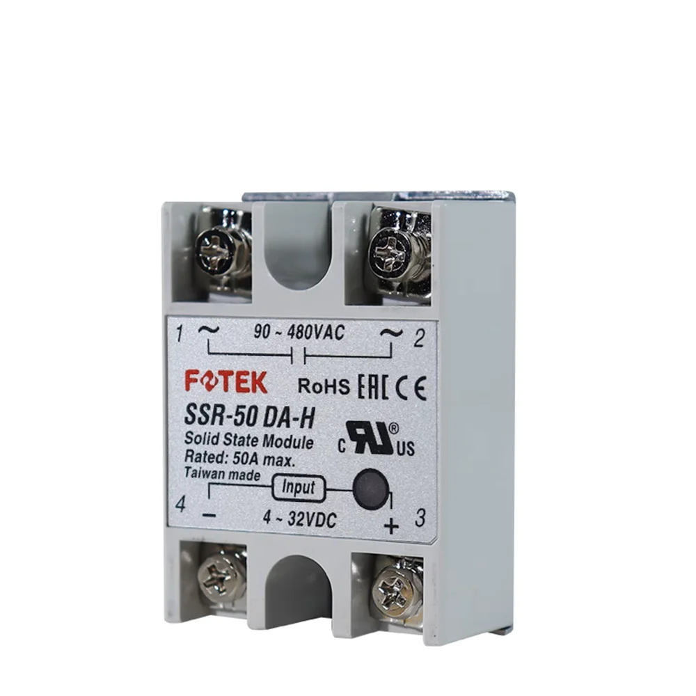 SSR-40DA Solid State Relay SSR-10DA SSR-25DA SSR-40DA SSR-80DA DC Control AC SSR-60DA
