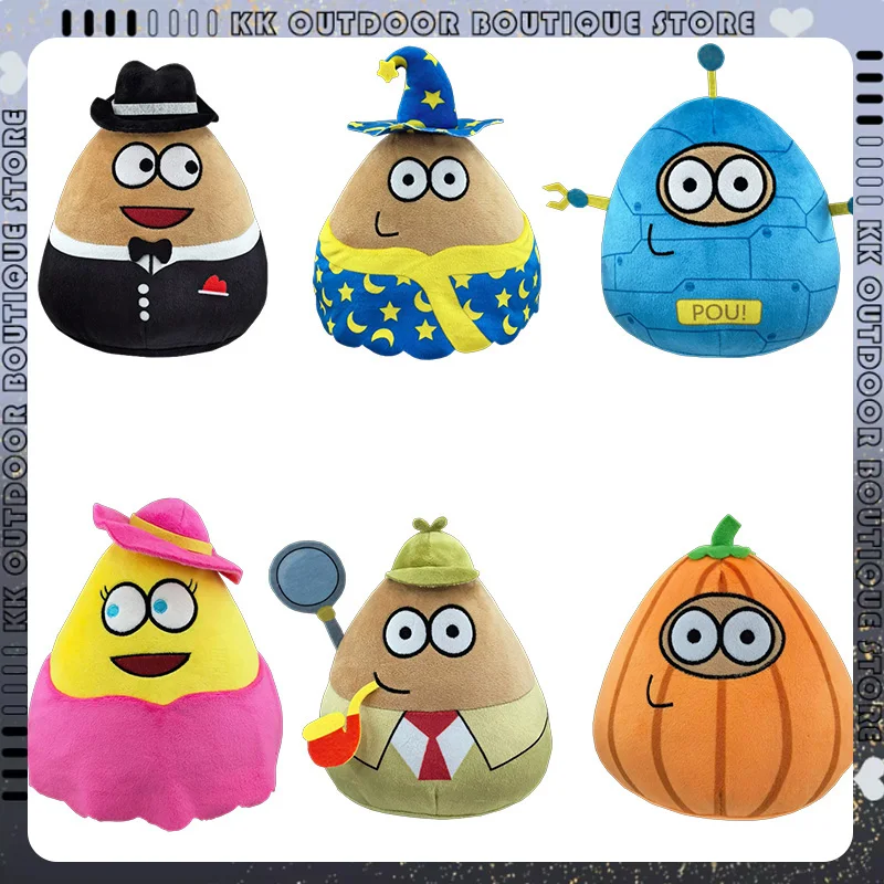 

Новый плюшевый My Pet Alien Pou, плюшевые игрушки My Pet Alien, аниме-игра, мультяшная игрушка, фигурка, коллекционная детская кукла на день рождения инопланетянин, подарки