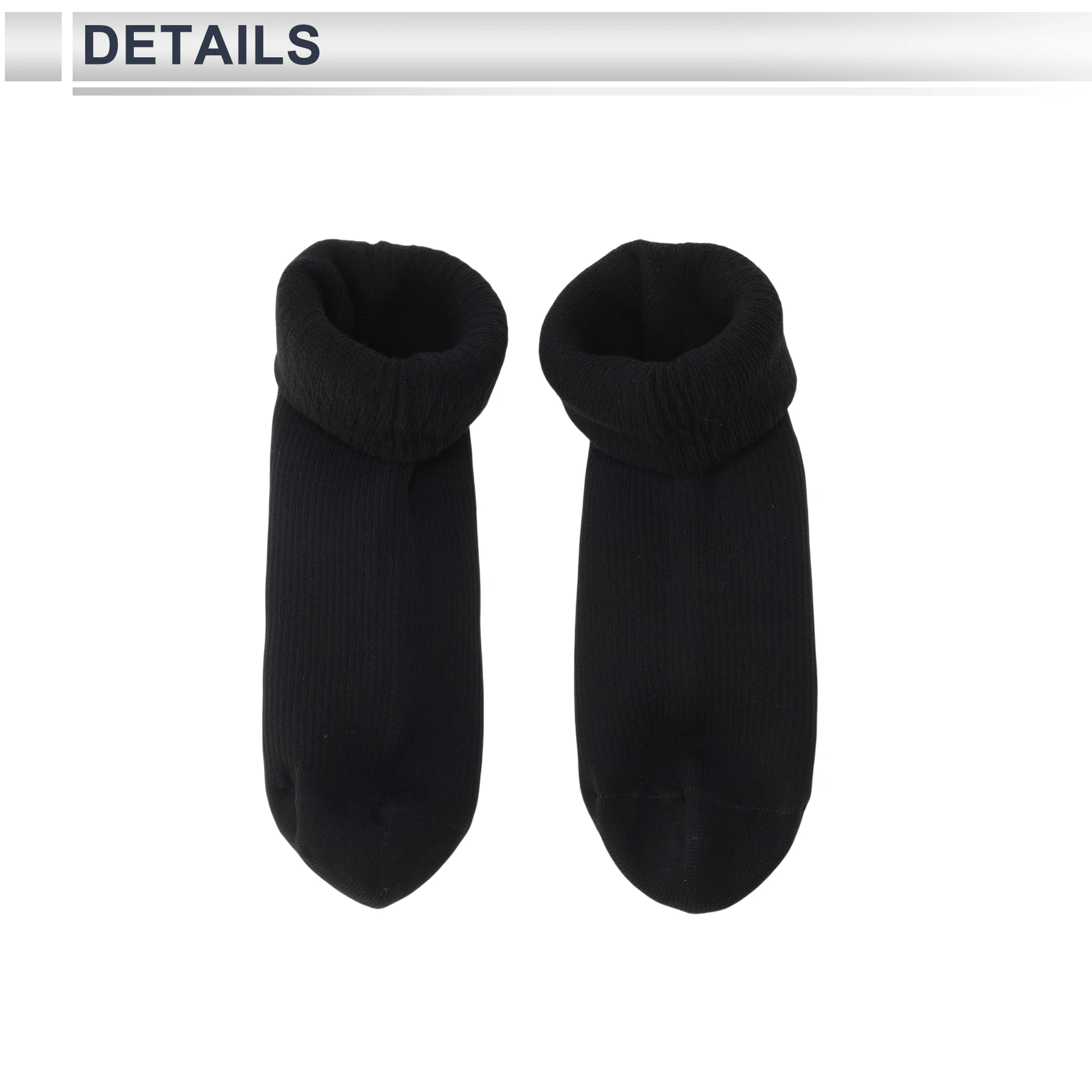 X Autohaux جوارب ركوب الدراجات مقاومة للماء جوارب خارجية للدراجة باللون الأسود مقاس M (39-42) محايدة وعالمية زوج واحد نمط بلون واحد