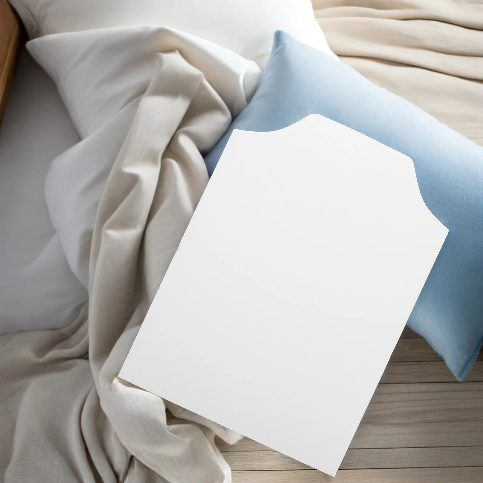 100Pcs White Cardboard Shirt Form Inserts Clothing Packaging Sheets 22x30cm for Shirts T Shirts Folding Storage DIY Craft