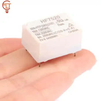 1 pz HF7520 009-HTP 10A 16A 4pin relè 4 Pin temperatura costante riscaldamento elettrico bollitore relè parte di ricambio