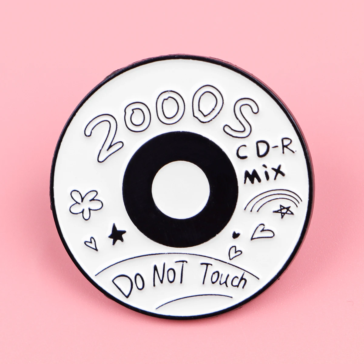 Retro 80s 90s Enamel Pins Vintage Cassette Tape Brooches Old School Lapel Pins for Backpacks Jewelry Gift For Friends - view 3