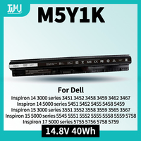 M5Y1K 14.8V Battery for Dell Inspiron 15 3000 5000 Series 5559 5558 5555 5758 3567 3551 3552 3558 14 3451 3452 5458 17 5755 5756
