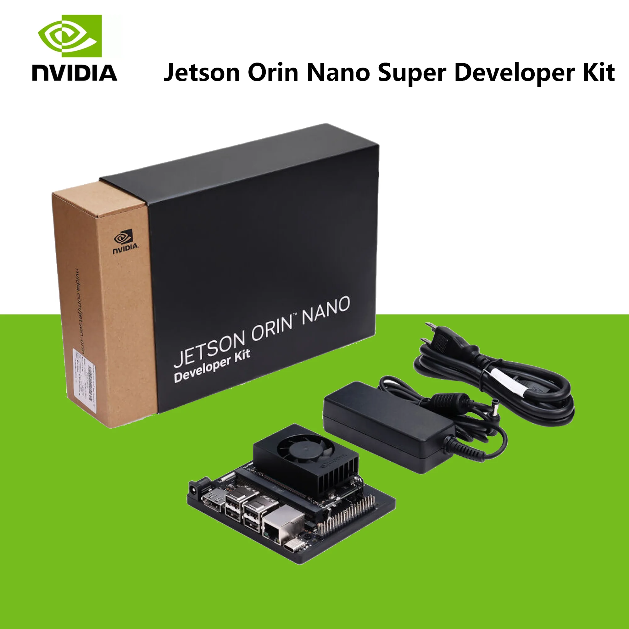 New Jetson Orin Nano Super Developer Kit 8GB 128-bit LPDDR5 102 GB 
