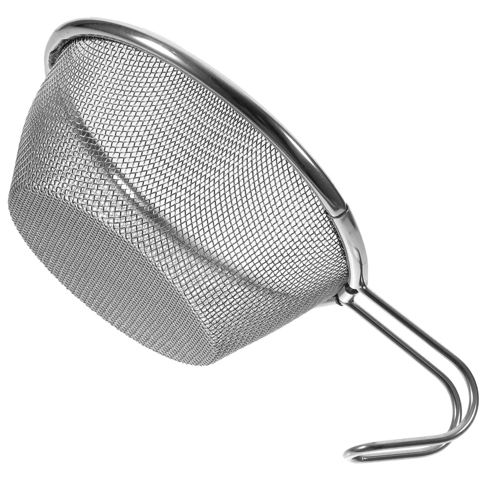 

Stainless Steel Fine Mesh Strainer Spoon Soybean Milk Filter Kitchen Sifter For Juice Coffee Residue Durable Multipurpose