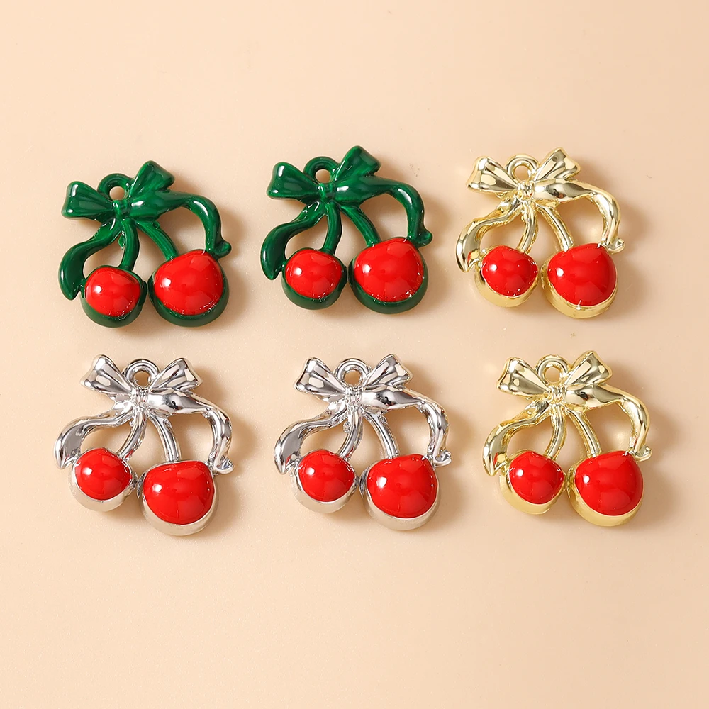 Leslie 5-teiliges Modisches Weihnachts-Charms-Set, Niedliche Weihnachtsglocken-Anhänger für Ohrringe und Halsketten-Herstellung – Detail 25